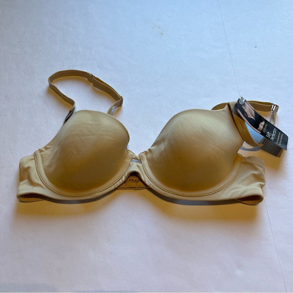 Ambrielle Bra Underwire Padded Natural 36B Soft Perfection
